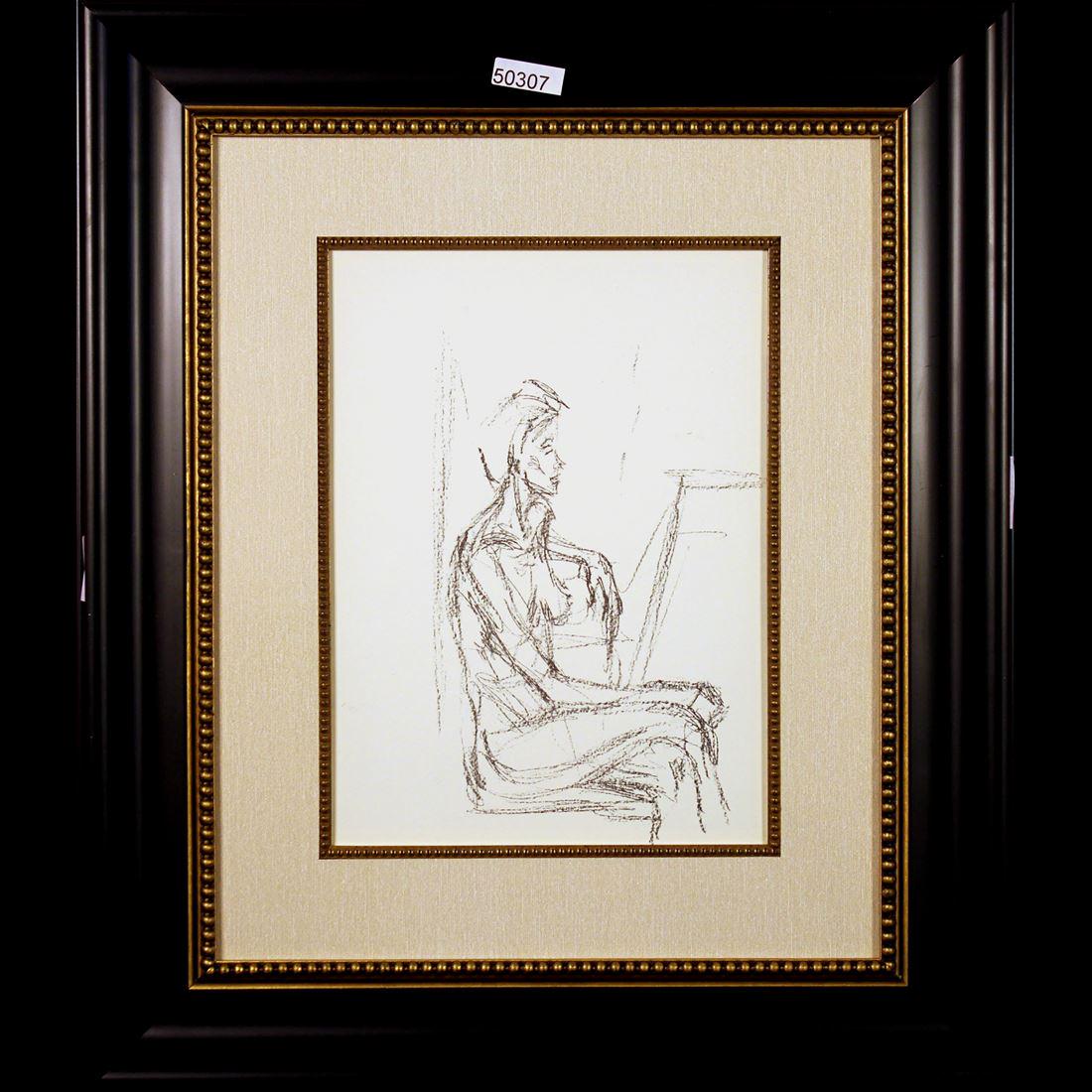 Alberto Giacometti-Seated Figure (1 of 1)