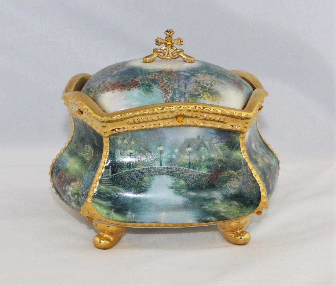 Thomas Kincaide Blessings Music Box #A0351 - Love Story (1 of 4)