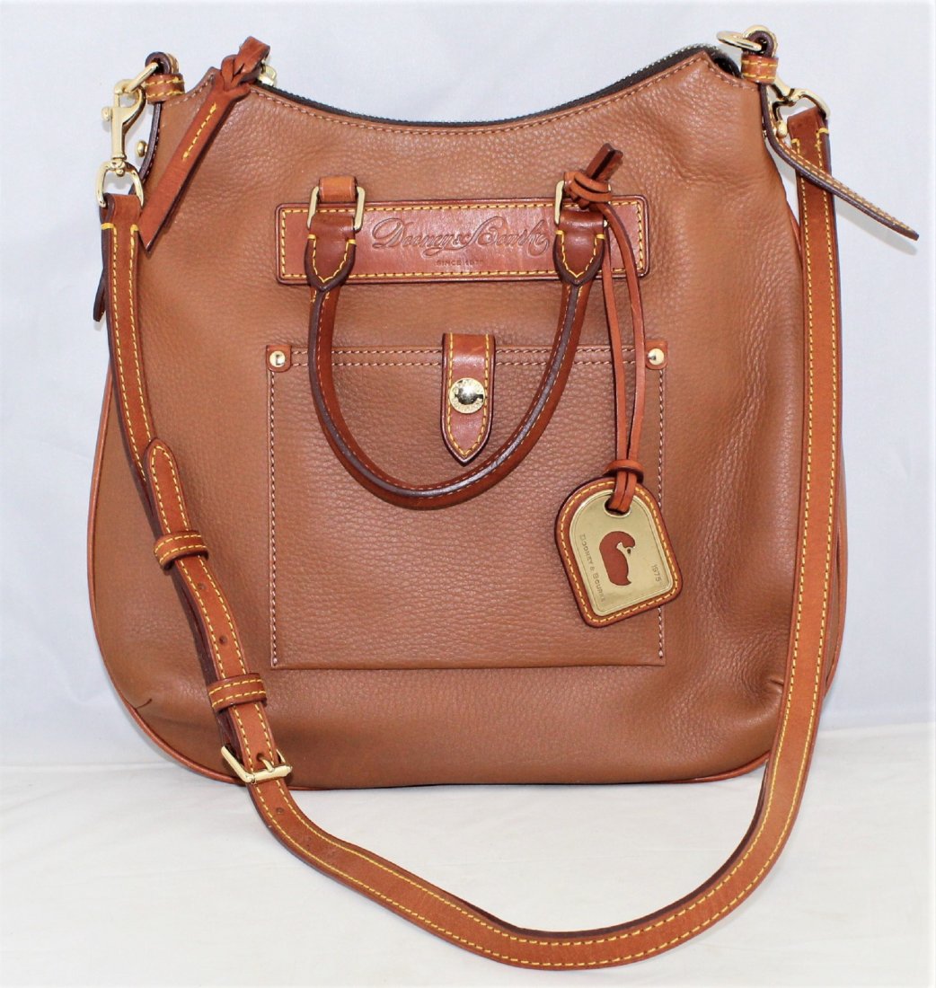 Dooney & Bourke Leather Shoulder Bag Purse J0196854 (1 of 7)