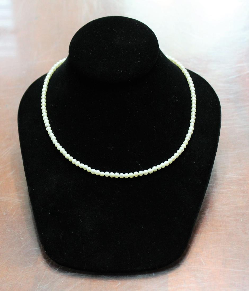 14k rti pearl on sale necklace