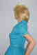 Vintage 50's Blue Rockabilly Fiesta Patio Squaw Dress - 7