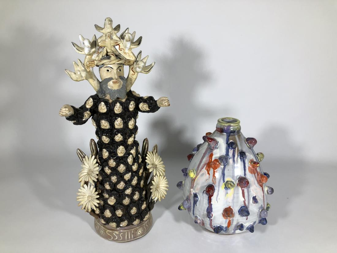 Ceramic clay pieces - Modern interpretation of St (1 of 6)