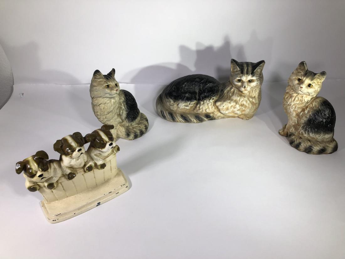 4 Cast Iron English Door Stops (1 of 4)