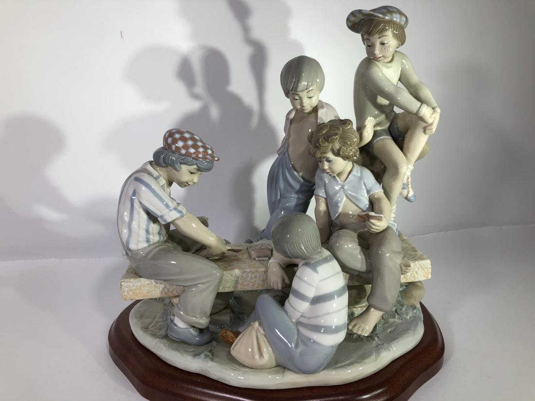 Zaphir LLADRO - Boys Playing Cards (1 of 4)