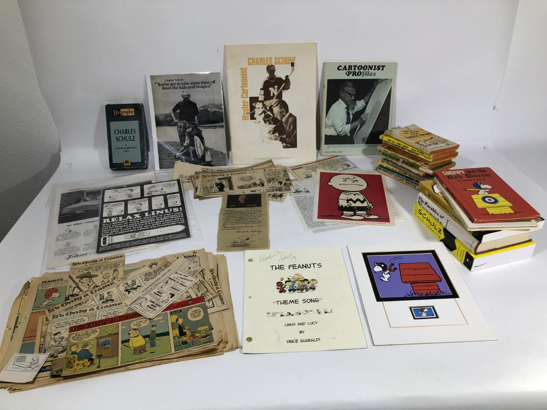 Lot of Charles Schultz Personal Ephemera (1 of 4)