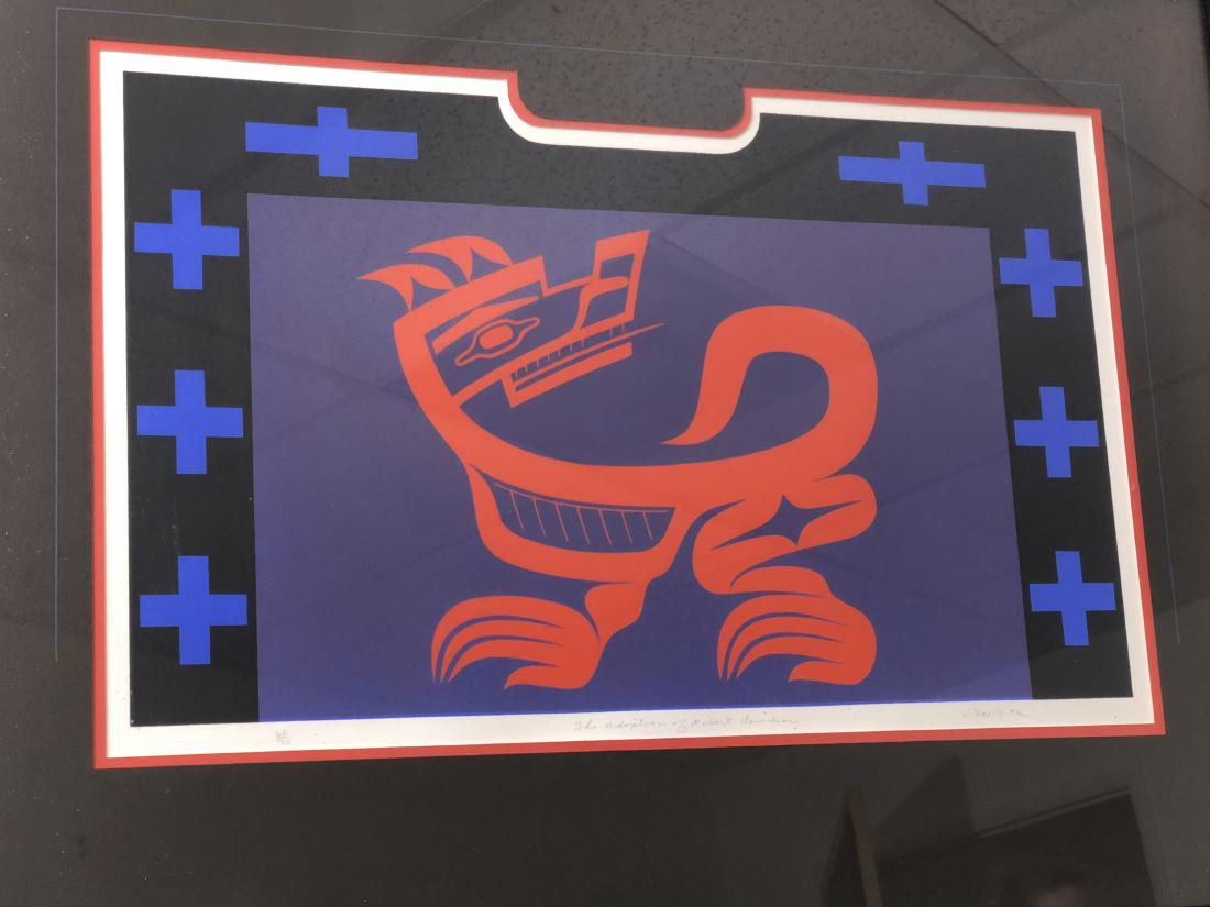 Joe David Serigraph - Robert Davidson Inspired (1 of 6)