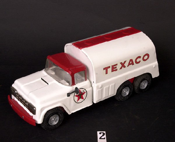 Buddy L Texaco gasoline delivery truck (custom): Buddy L Texaco gasoline delivery truck (custom)