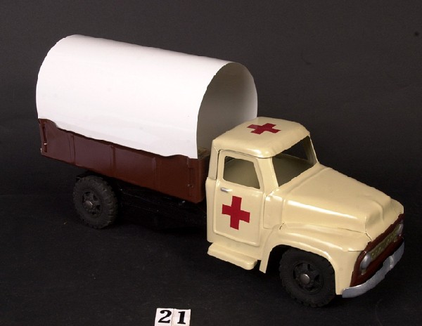 Buddy L Red Cross truck (custom): Buddy L Red Cross truck (custom)