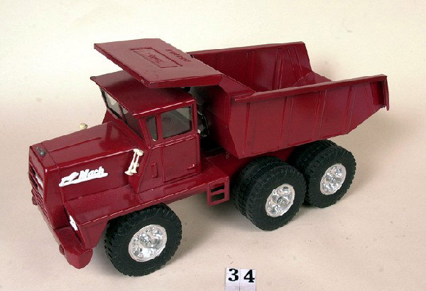 Buddy L Mack Hydraulic dump truck (restored): Buddy L Mack Hydraulic dump truck (restored)