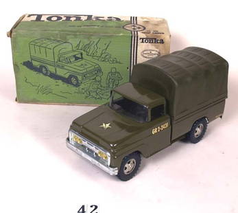 Tonka No. 380 Troop Carrier w/ box: Tonka No. 380 Troop Carrier w/ box