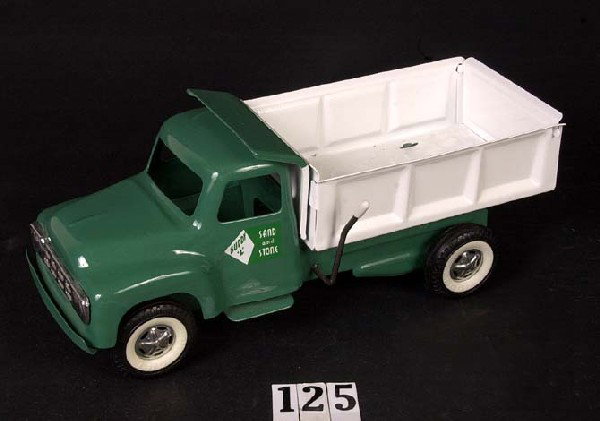 Buddy L Sand and Stone dump truck: Buddy L Sand and Stone dump truck