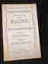1881 Gilbert & Sullivan Opera program