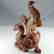 MING JADE PHEONIX CARVING CHINESE STATUE CHINESE