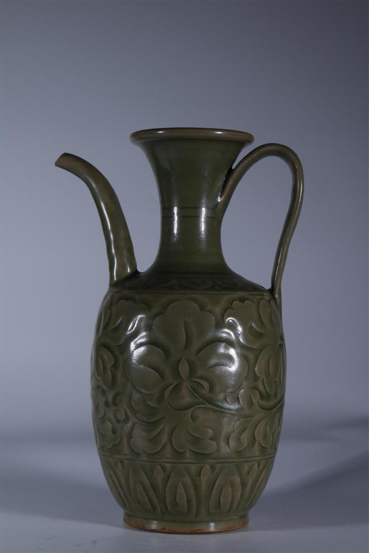Ci Zhou Yao Tea Pot: Height 28cm Length 19cm