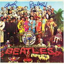 The Beatles ULTRA RARE Signed "Sgt Peppers" Album Cover