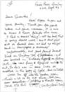 The Beatles: George Harrison Handwritten & Signed