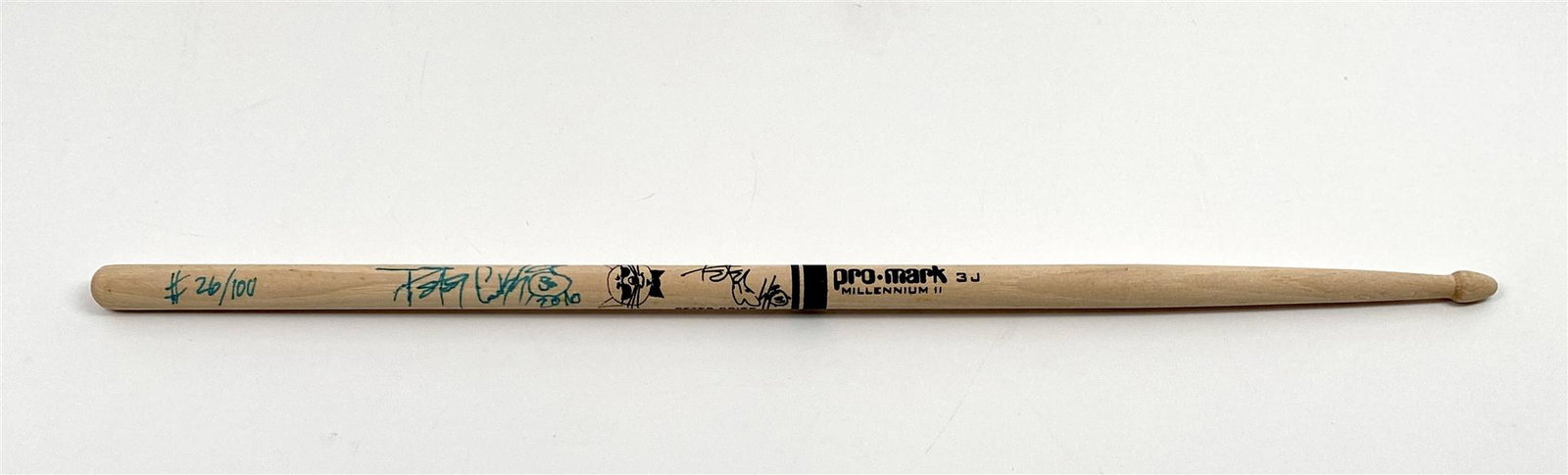 KISS: Peter Criss Signed Limited-Edition Drumstick: KISS: Peter Criss Signed Limited-Edition Drumstick (Beckett/BAS Guaranteed)