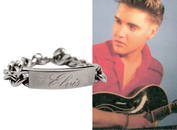 Elvis Presleyâ€™s Personally-Owned & Extensively-Worn 1950s Silver ID Bracelet From Graceland