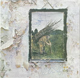 Led Zeppelin Spectacular Group Signed "Led Zeppelin IV" Record Album - Zep's Most Coveted Signed LP!