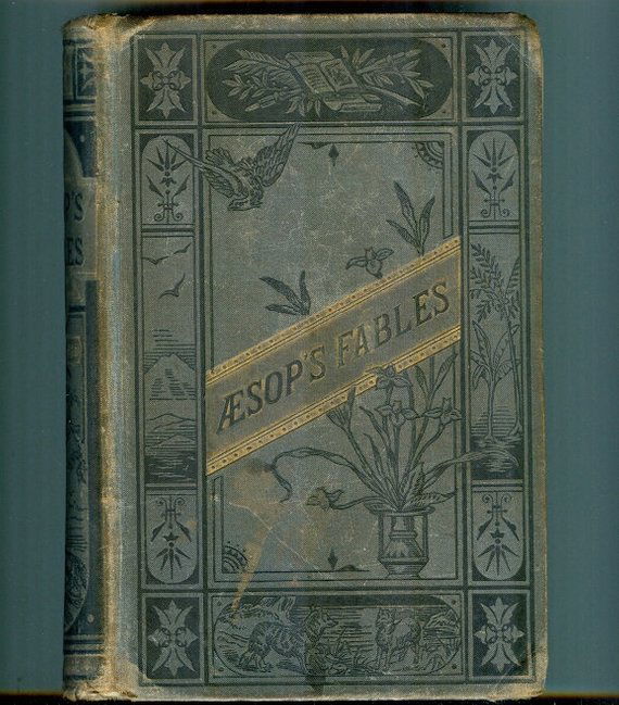 Aesop, 300 Fables, 1st Edition 1881 Printing 114 illust (1 of 10)