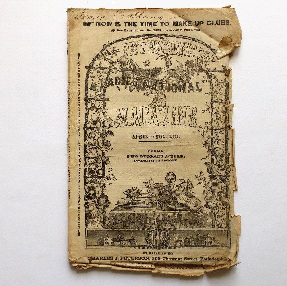 Petersons Ladies National Magazine April 1868, Fashion (1 of 13)