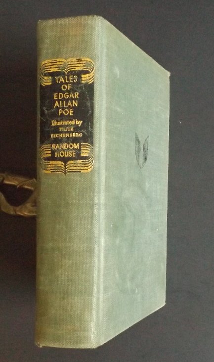 Tales of Edgar Allan Poe, Eichenberg Engravings 1944: "Tales of Edgar Allan Poe", first edition with an Introduction by Hervey Allen and wood engravings by Fritz Eichenberg, published by Random House, NY in 1944. Contents: The Gold Bug The Murders in the