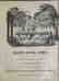Blues Quick Step 1836 Military Sheet Music, Litho