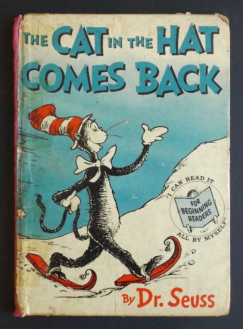 Dr Seuss, The Cat in the Hat Comes Back 1st/1st 1958 (1 of 13)