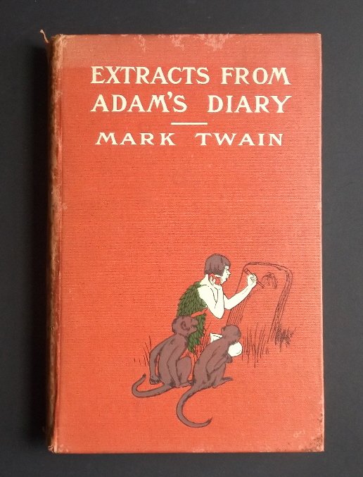 Mark Twain, Extracts from Adams Diary, 1stEd. 1906 ill. (1 of 15)