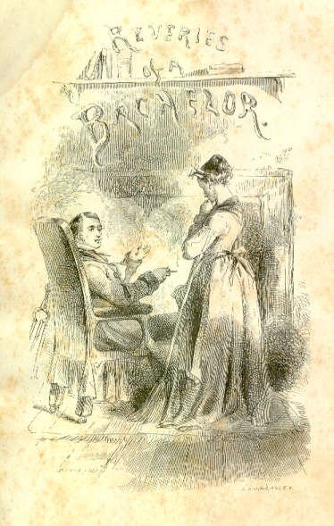 Ik Marvel, Reveries of Bachelor Book Of The Heart, 1852: "Reveries of a Bachelor, or A Book of the Heart", by Ik. Marvel (Daniel G. Mitchell), published by Charles Scribner, 1852, 'Sixteenth Edition' (actually First Edition, Sixteenth Printing: first printi