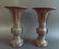 Set of two vintage Chinese bronze ritual Gu vessels - 2