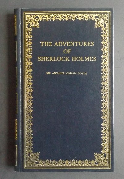 Conan Doyle, The Adventures of Sherlock Holmes, 1975: "The Adventures of Sherlock Holmes", by Sir Arthur Conan Doyle, published by The Peebles Classic Library, New York, 1975. This book is a former property of Susan Estabrook Kennedy with her ex-libris i