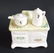 Stove Salt and Pepper Shaker Sugar Bowl 1950s