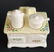 Stove Salt and Pepper Shaker Sugar Bowl 1950s - 4