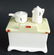 Stove Salt and Pepper Shaker Sugar Bowl 1950s - 5