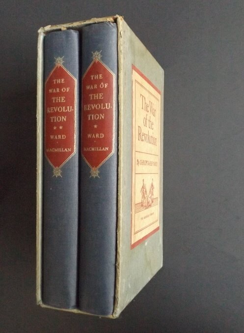 Ward, War of the Revolution, 1stEd 1952 2vol. ill. Maps: "The War of the Revolution", by Christopher Ward, edited by John Richard Alden, published by Macmillan, NY, 1952, first edition, complete in two volumes, fully illustrated with b/w maps. The book pred