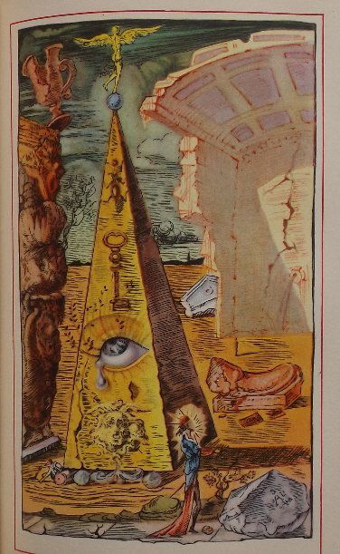 Autobiography of Benvenuto Cellini, Salvador Dali 1948: "The Autobiography of Benvenuto Cellini", translated by John Addington Symonds, decorated and illustrated with color plates and b/w drawings by Salvador Dali specially created for this edition, publis
