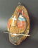 Vintage Hawaiian Tiki Head Carved Coconut Shell - 3