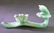 Chinese Green Jade Hand Carved Ruyi Scepter with 2 Bats - 14