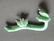 Chinese Green Jade Hand Carved Ruyi Scepter with 2 Bats - 6