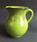De Silva Italy Green Pitcher, Pottery Mid-Century - 2