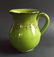 De Silva Italy Green Pitcher, Pottery Mid-Century - 3