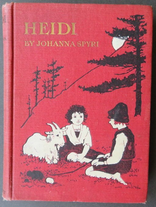 Johanna Spyri, Heidi, Kirk illustrations 1915: "Heidi" by Johanna Spyri; Translated by Elisabeth P Stork. With an Introduction by Charles Wharton Stork, A.M., PhD; illustrated by Maria L Kirk, published by Lippincott Company, Philadelphia, 1915 "H