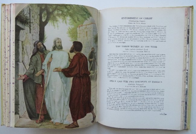 Hope of the Nation Our Christian 1stEd 1952 illustrated: "Hope of the Nation Our Christian Heritage" by Nelson Beecher Keyes and Edward Felix Gallagher; with illustrations by celebrated artists, pen and ink sketches by George Delattre, Published by Good Wil