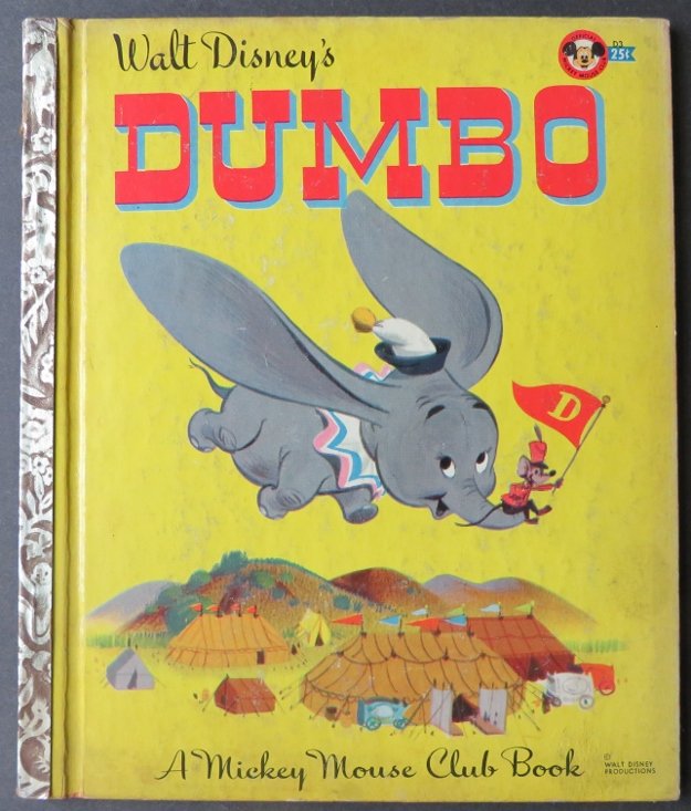 Walt Disney,  Dumbo, 1stEdition 1947, Mickey Mouse Club (1 of 13)