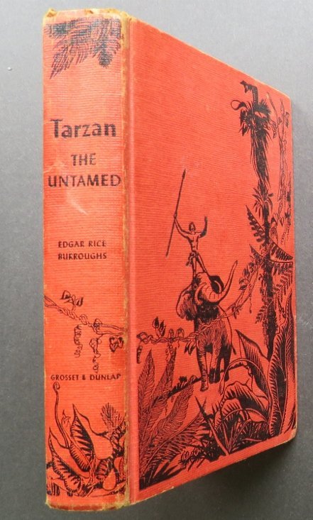 Edgar Rice Burroughs, Tarzan the Untamed 1920, 1940s Pr (1 of 10)