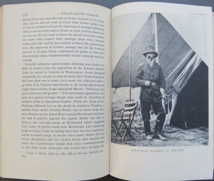 Williams, Lincoln his Generals, 1stEd. 1952 illustrated (1 of 14)