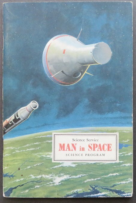 Stone, Man in Space Science Program 1stEd. 1960 illustr (1 of 10)