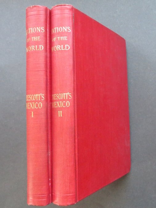 Prescott, History Conquest of Mexico, 2vol.Ed. 1898 ill (1 of 11)