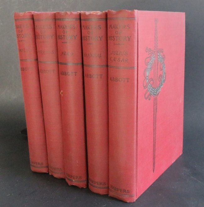 Abbott, Heroes of Roman History, 5vol.Ed. 1902 ill. (1 of 20)